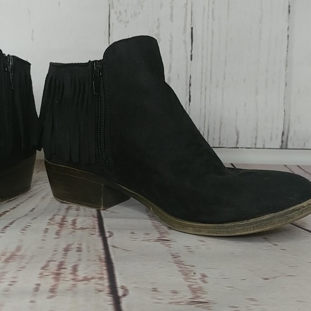 Sugar Tassel Booties Black Size 7.5 - Picture 5 of 6